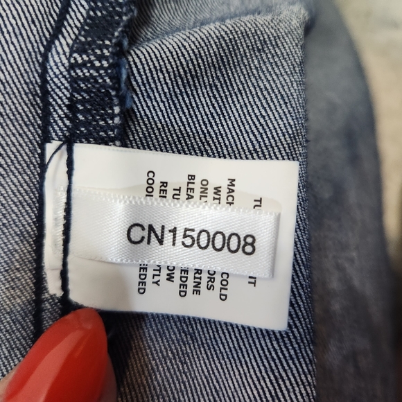 New York Co. Denim stretchy pin up  skirt size  8 blue - Picture 7 of 11